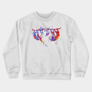 Sloth family Crewneck Sweatshirt